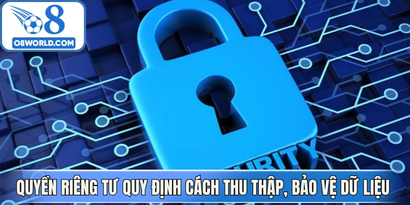 Quyền riêng tư quy định cách thu thập, bảo vệ dữ liệu 