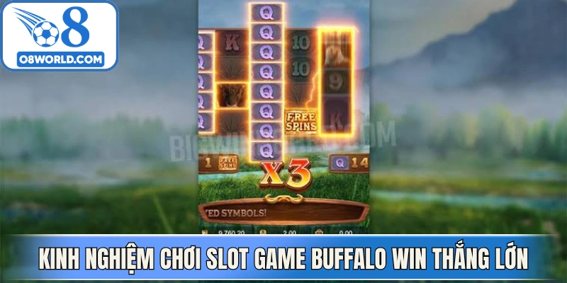 Kinh nghiệm tham gia slot game Buffalo Win thắng lớn